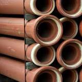 Vitrified clay pipe